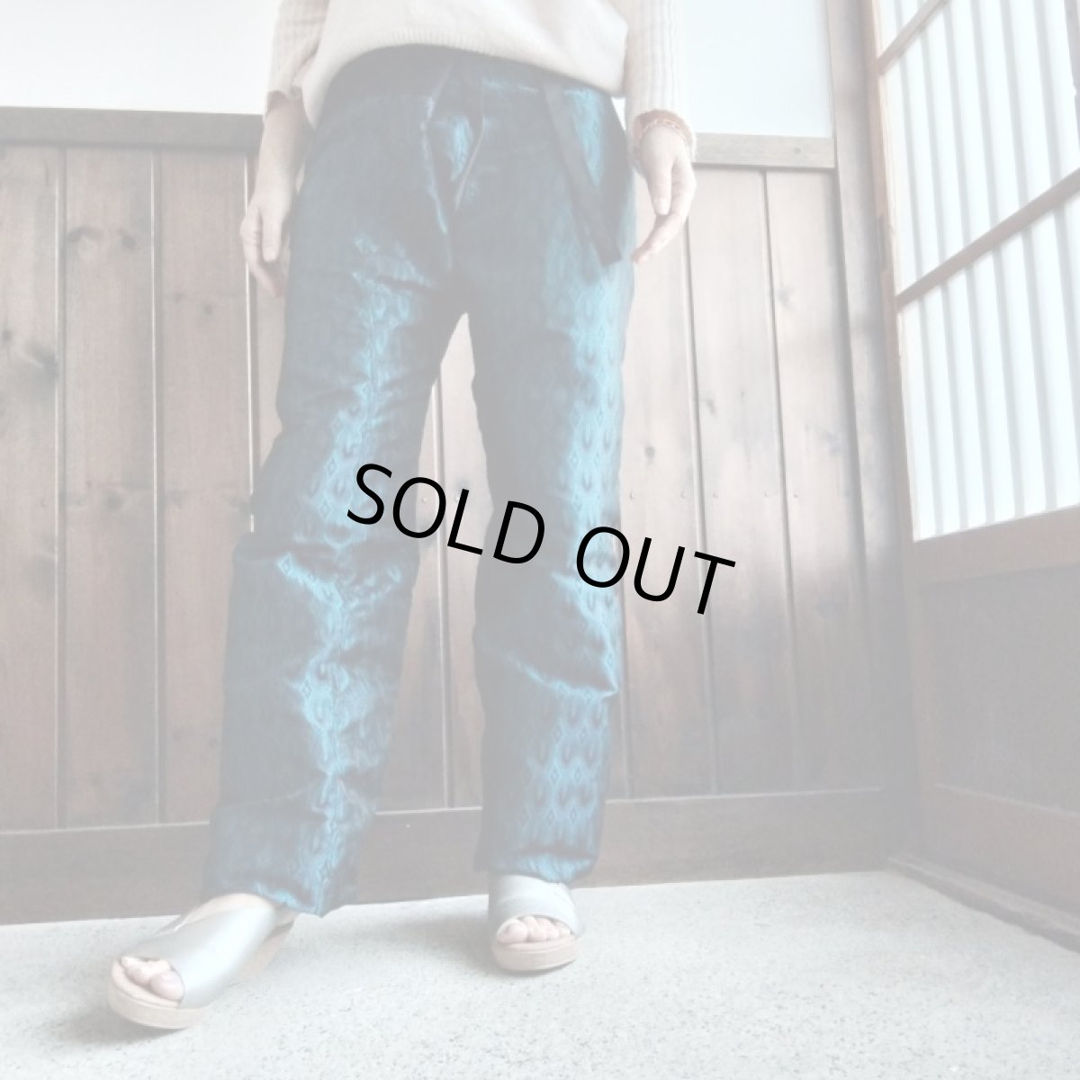 画像1: 【30%OFF！12,000円→8,400円】【6/2追記】タイパンツ 「イタリーですわよ［ロックスター］」 (1)