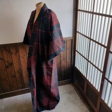 画像10: タイパンツ「口紅 Rouge」セミワイド 着物リメイク KIMONO (10)