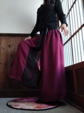 画像1: タイパンツ「コンコード」着物リメイク KIMONO (1)