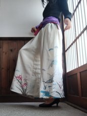 画像1: タイパンツ「羽衣 HAGOROMO」着物リメイク KIMONO (1)