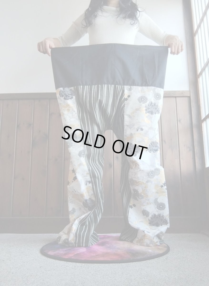 画像3: タイパンツ「小粋」セミワイド (3)