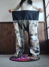 画像3: タイパンツ「小粋」セミワイド (3)