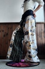 画像1: タイパンツ「小粋」セミワイド (1)