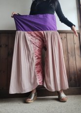 画像3: 【New！】タイパンツ「優しい光」（スカートリメイク）」 (3)