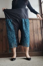 画像3: 【New！】タイパンツ「アフター５」（スカートリメイク）」 (3)