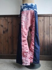 画像7: 【New！】タイパンツ「優しい光」（ジーンズリメイク）」 (7)