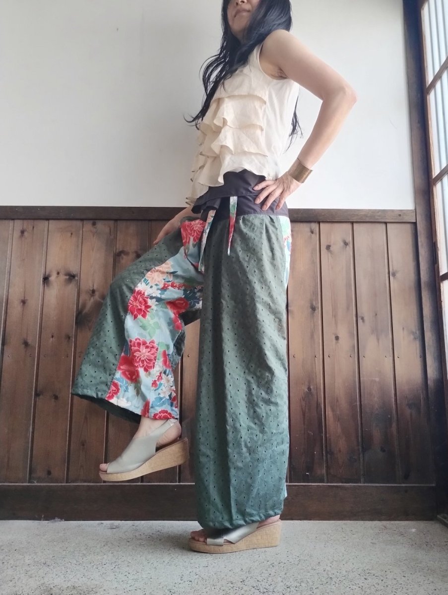 画像1: タイパンツ「風の音」 (1)