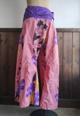 画像6: タイパンツ「花火」浴衣リメイク HANABI／YUKATA Fabric (6)