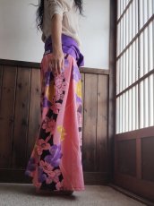 画像3: タイパンツ「花火」浴衣リメイク HANABI／YUKATA Fabric (3)
