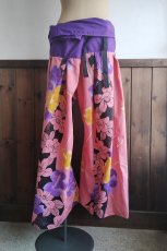 画像5: タイパンツ「花火」浴衣リメイク HANABI／YUKATA Fabric (5)