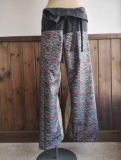 画像7: タイパンツ「天下統一」袴シルエット HAKAMA-like (7)