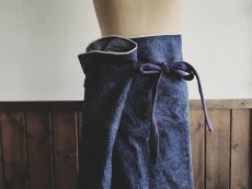 画像8: 【定番】育てるセルビッチデニムのタイパンツ046　＋12cm/身長167〜170cm (8)