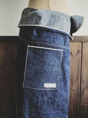 画像9: 【定番】育てるセルビッチデニムのタイパンツ043 ±0cm/身長155〜158cm (9)