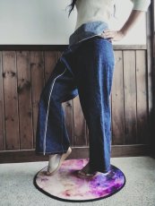 画像1: 【定番】育てるセルビッチデニムのタイパンツ043 ±0cm/身長155〜158cm (1)